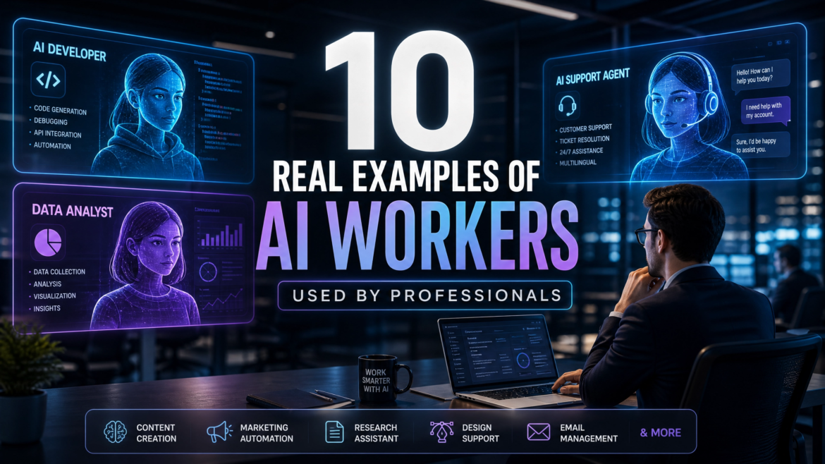 real examples of ai workers