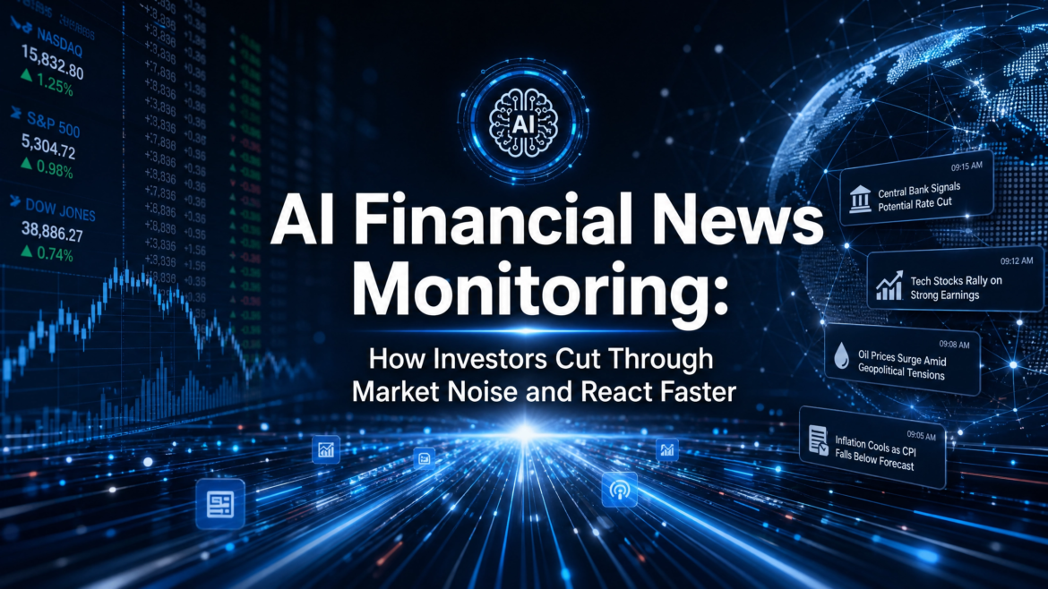 AI financial news monitoring